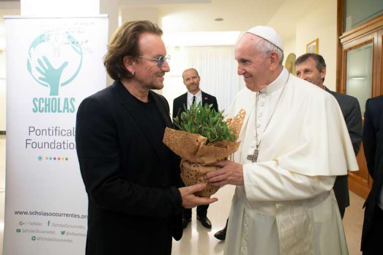 bono_pope_francis_vatican_sept_19_2018_vatican_media_cna